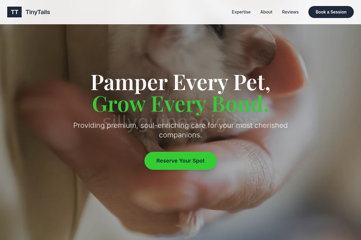 TinyTails Animal Care