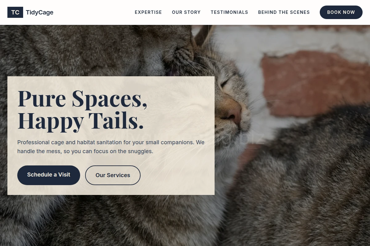TidyCage Animal Care