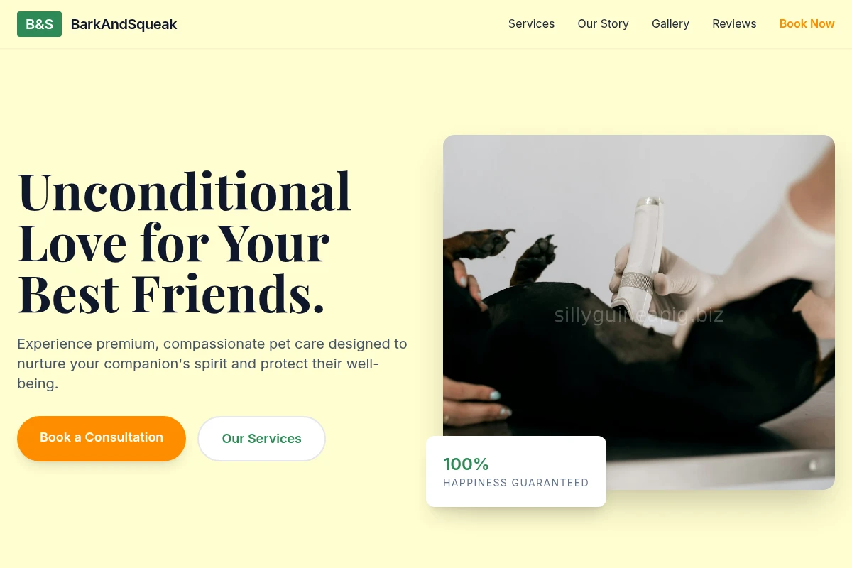 BarkAndSqueak Animal Care