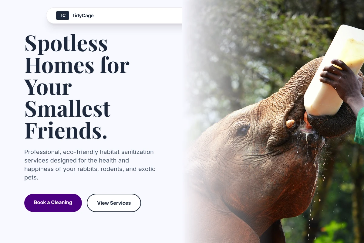 TidyCage Animal Care
