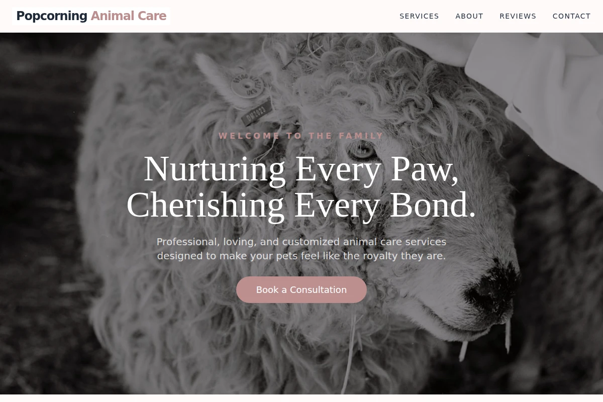 Popcorning Animal Care