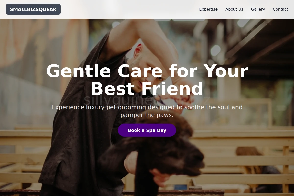 SmallBizSqueak Pet Grooming