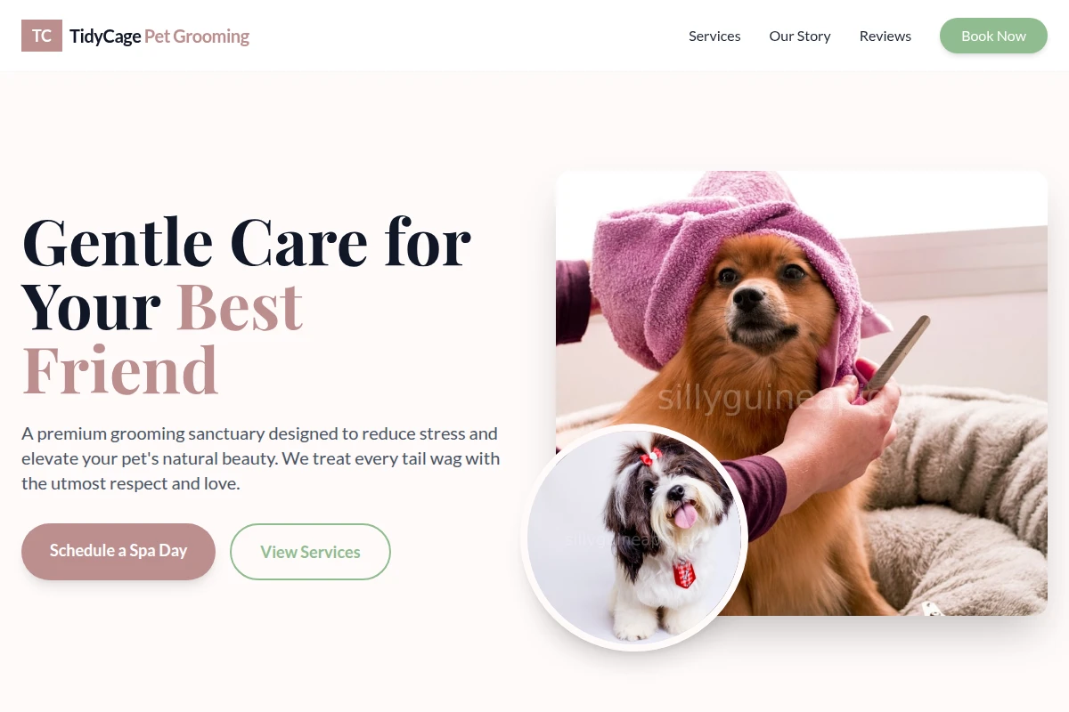 TidyCage Pet Grooming