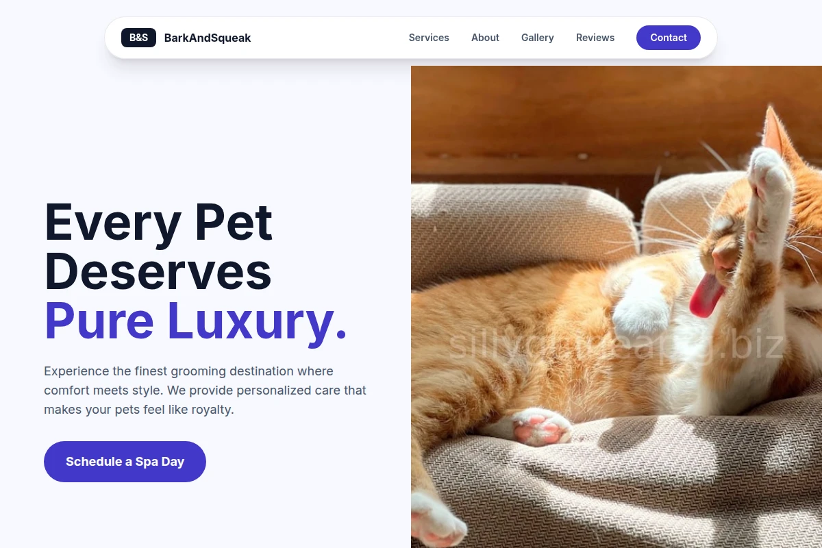 BarkAndSqueak Pet Grooming