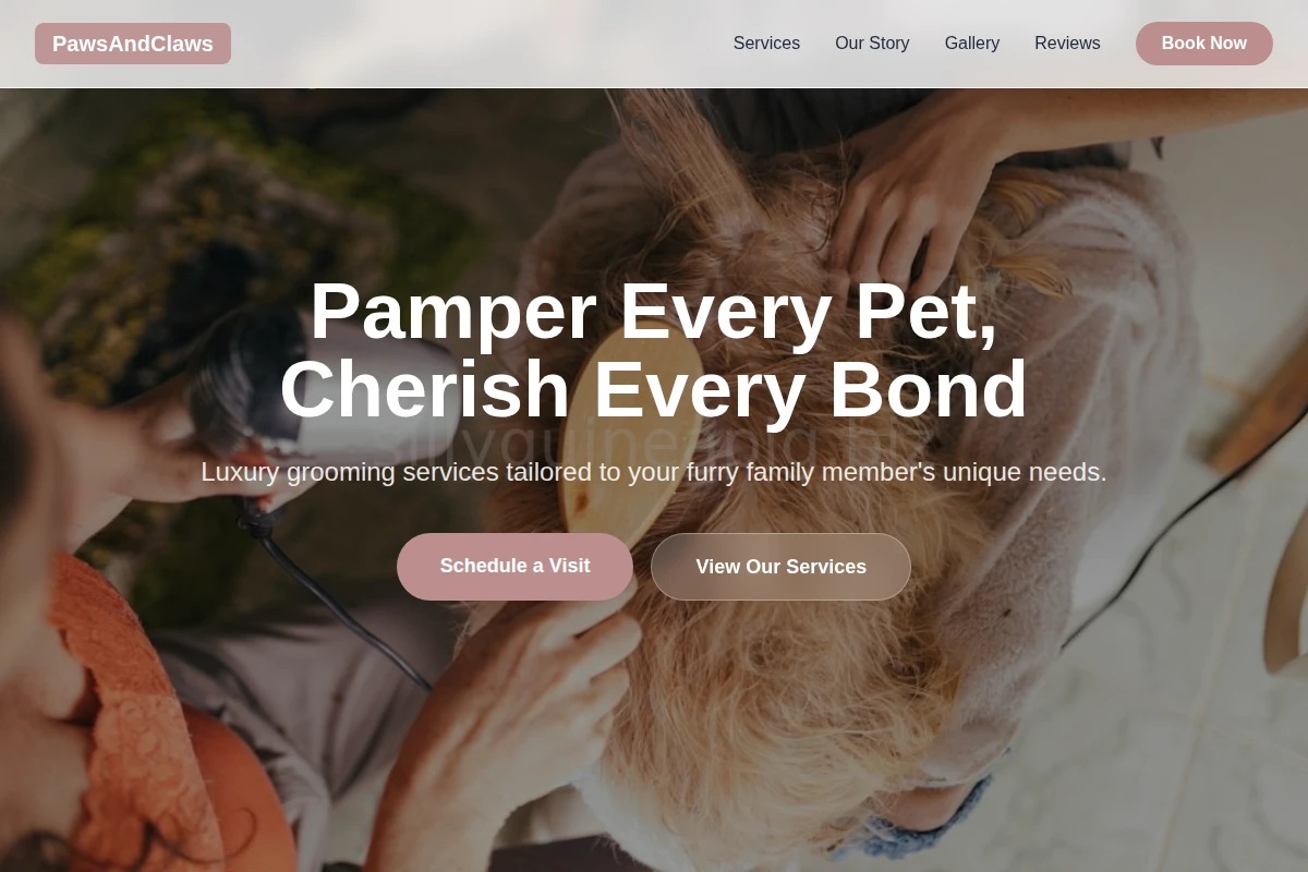 PawsAndClaws Pet Grooming