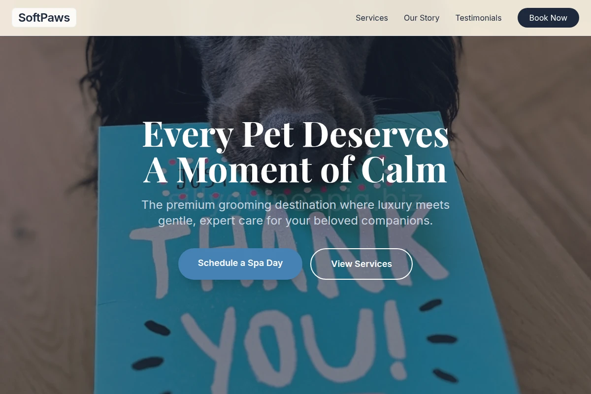 SoftPaws Pet Grooming