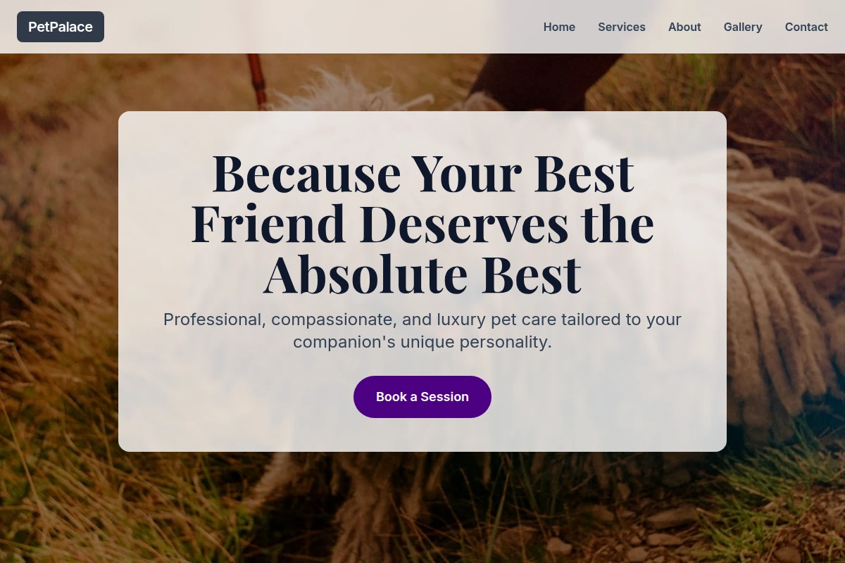 PetPalace Pet Services