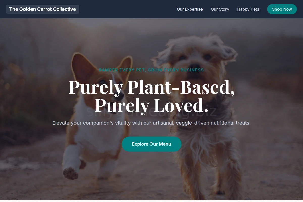 VeggieTreat Pet Shop