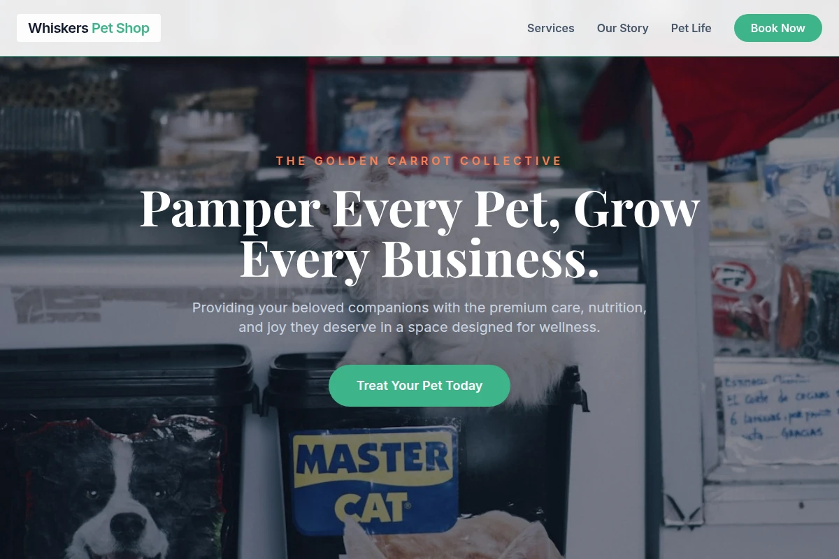 Whiskers Pet Shop
