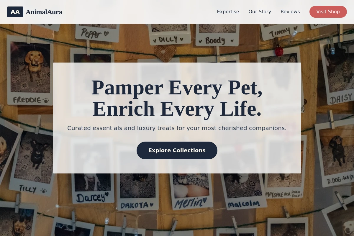 AnimalAura Pet Shop
